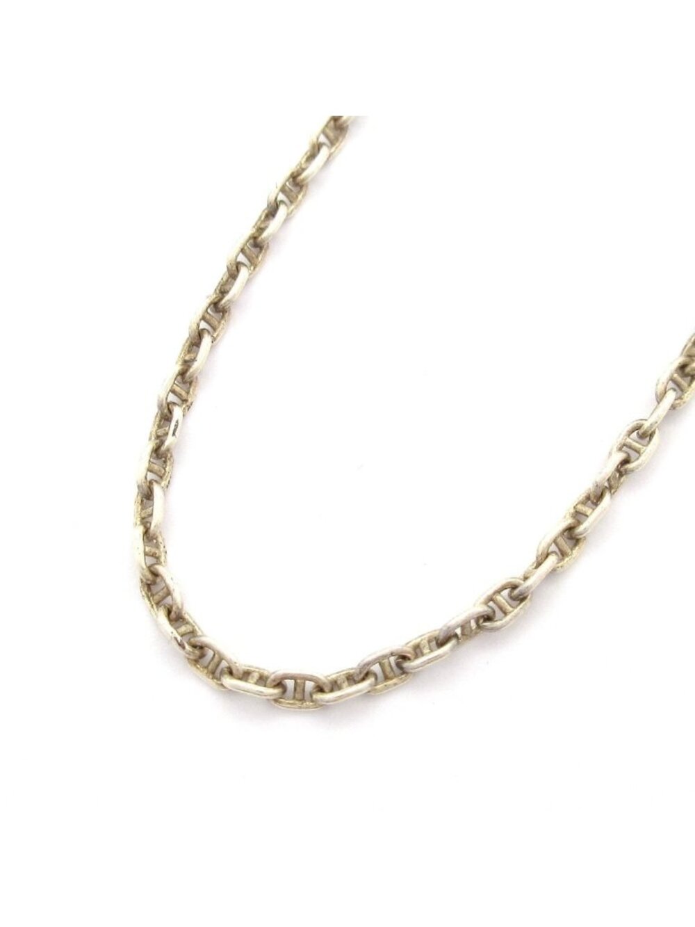 Hermes Necklace Series Mini Chaine D'ancre Silver
